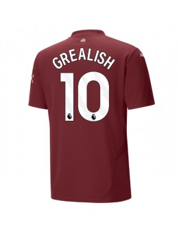 Moški Nogometna dresi replika Manchester City Jack Grealish #10 Tretji 2024-25 Kratek rokav